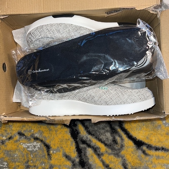 OrthoComfoot Women Canvas Slip on Shoes, Comfort Plantar Fasciitis size 8.5 - Picture 8 of 16